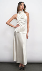 Paige Midi Slip Skirt