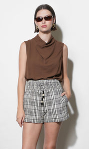 Quinn High Cowl Neck Top