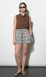 Quinn High Cowl Neck Top