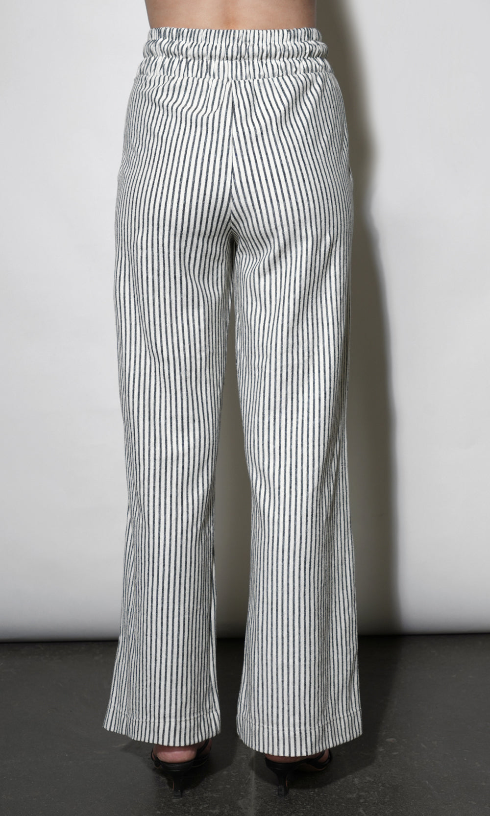Isla Wide Leg Knit Pull Up Pants