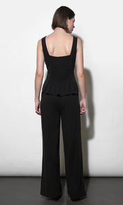 Rowyn Pin Tucked Wide Leg Pants