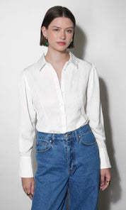 Ailani Textured Slim Blouse