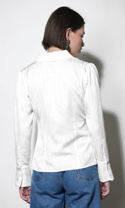 Ailani Textured Slim Blouse