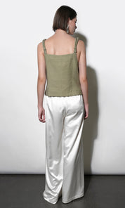 Cora Easy Satin Wide Leg Pants