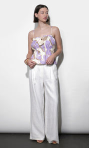 Savannah Wide Leg Linen Pants