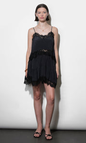 Natalie Hanky Lace Hem Skirt