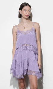 Natalie Hanky Lace Hem Skirt