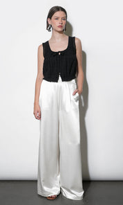 Cora Easy Satin Wide Leg Pants