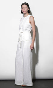 Savannah Wide Leg Linen Pants