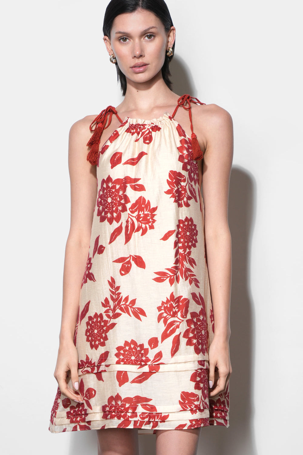 Hadlee Halter Tie Rope Mini Dress