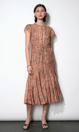 Grace Tie Belt Midi Dress