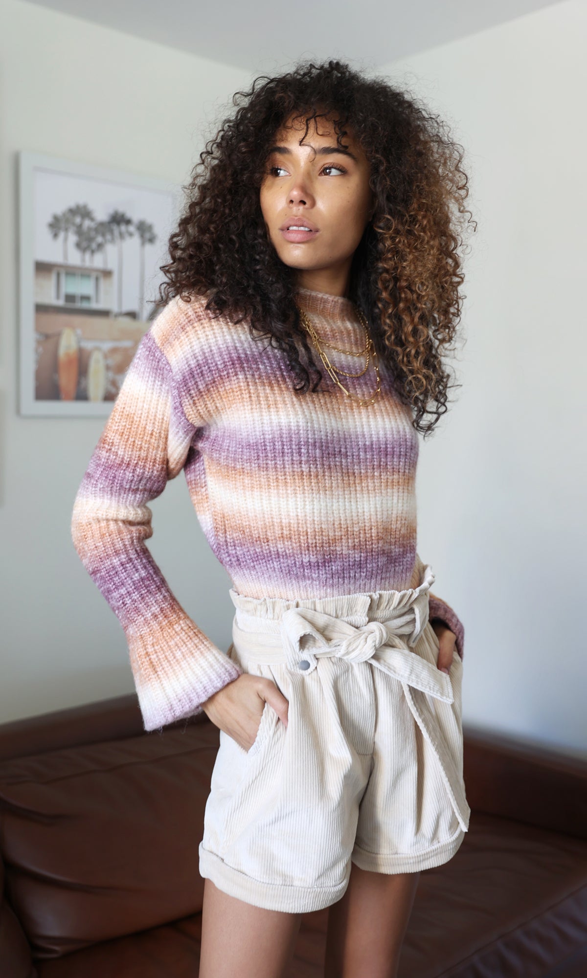 Grenda Space Dye Sweater
