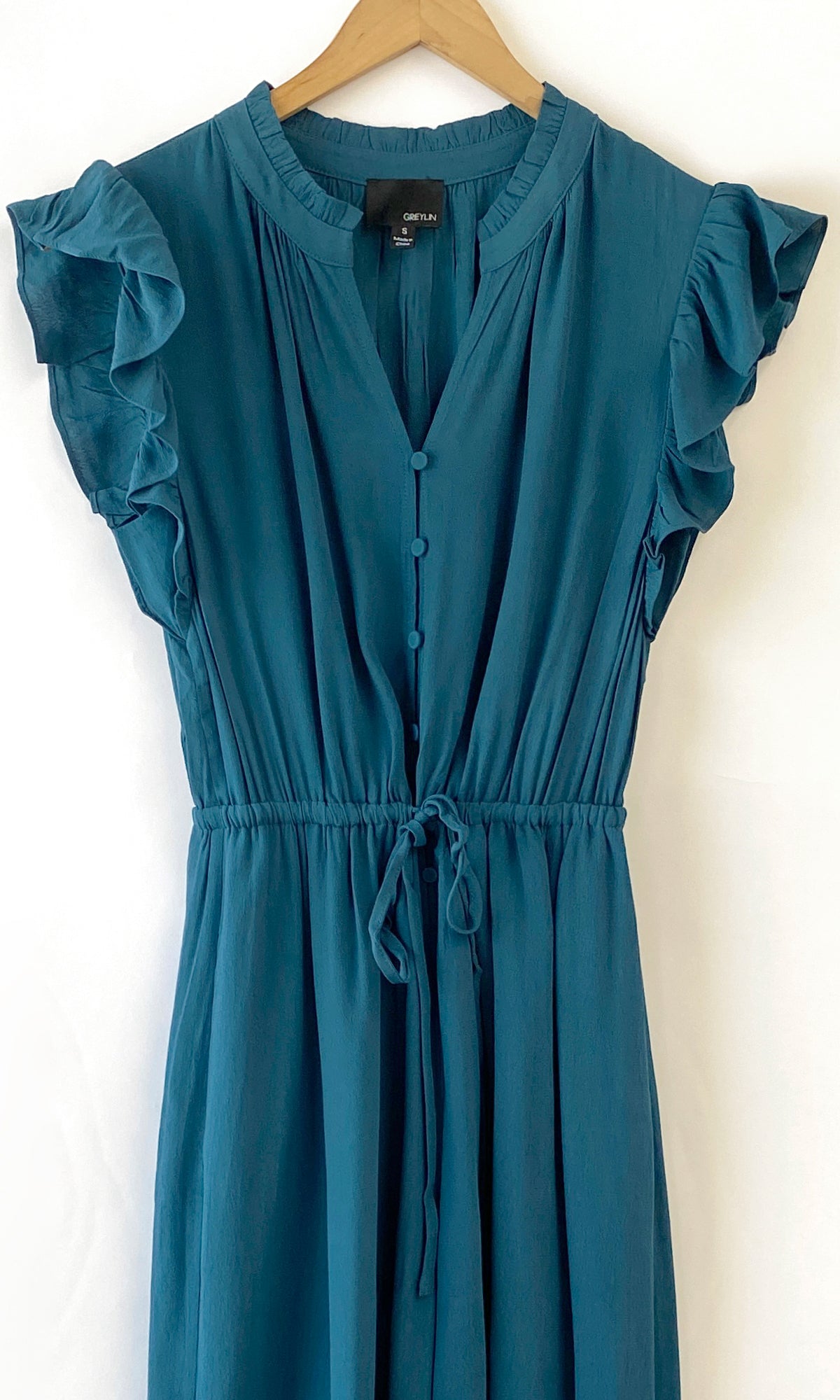 Daphne Flutter Sleeve Culotte Jumpsuit