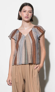 Illiana Short Sleeve Top