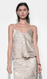 Irene Crinkled Cami Top