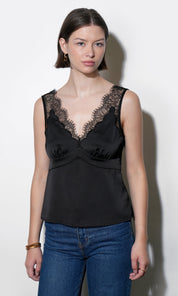 Isis Lace Detail Satin Cami
