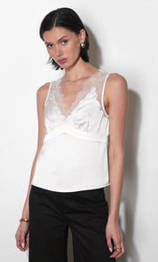 Isis Lace Detail Satin Cami