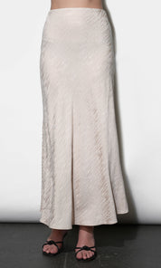 Josephine Textured Maxi Slip Skirt