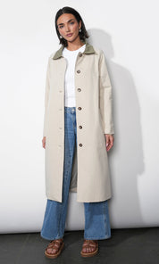 London Trench Coat w/ Grid Lining