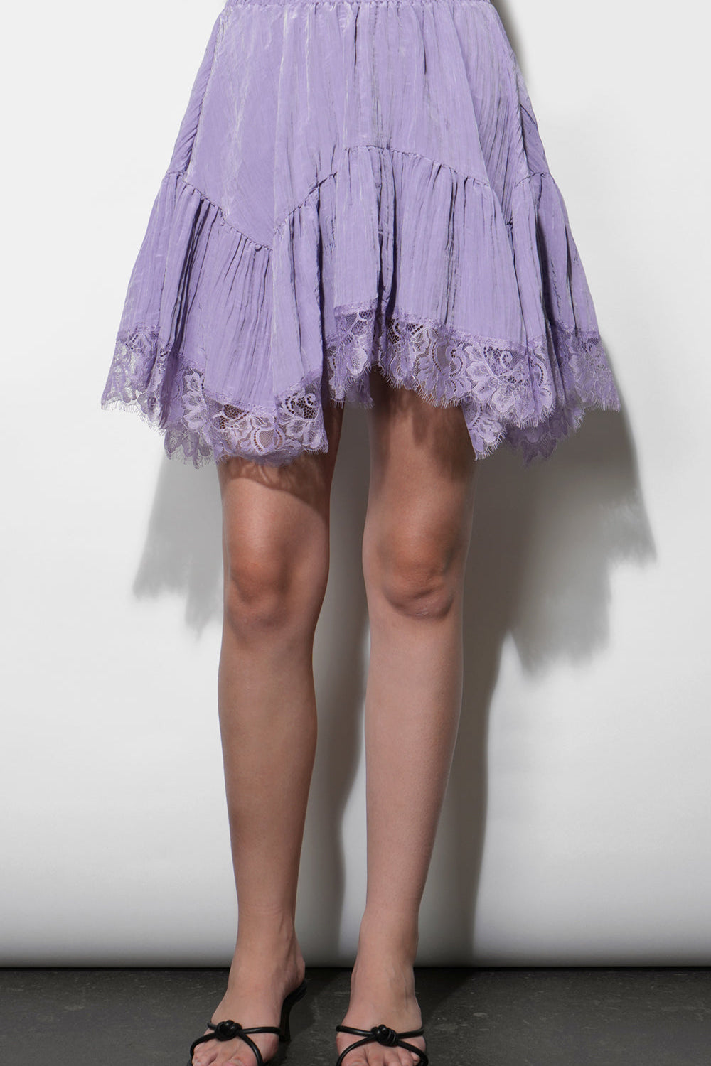 Natalie Hanky Lace Hem Skirt