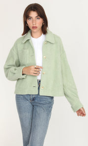 Nate Cozy Cropped Jacket