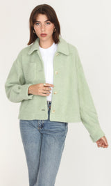 Nate Cozy Cropped Jacket
