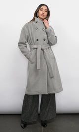 Nessa Funnel Neck Coat