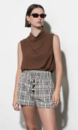 Quinn High Cowl Neck Top
