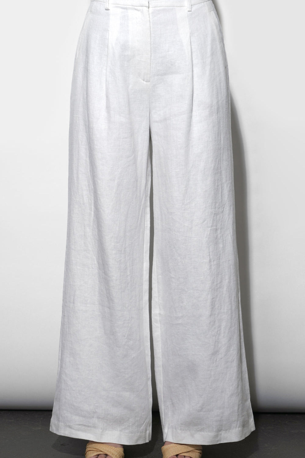 Savannah Wide Leg Linen Pants