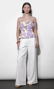 Savannah Wide Leg Linen Pants