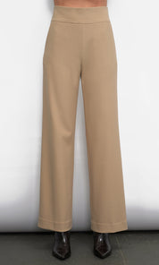 Silvie Wide Leg Knit Trousers