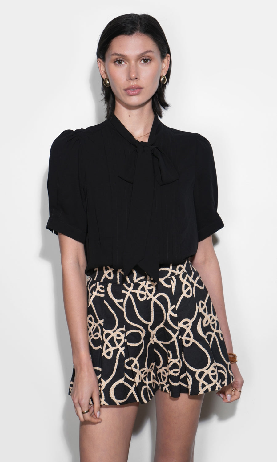 Ulyssa Pleated Shorts