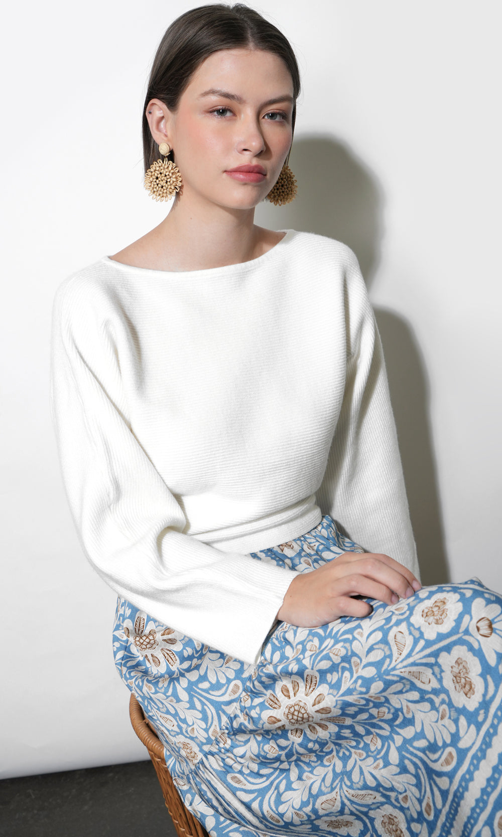 Valerie Open Back Sweater