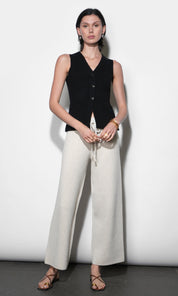 Raven Slim Fit Knit Vest