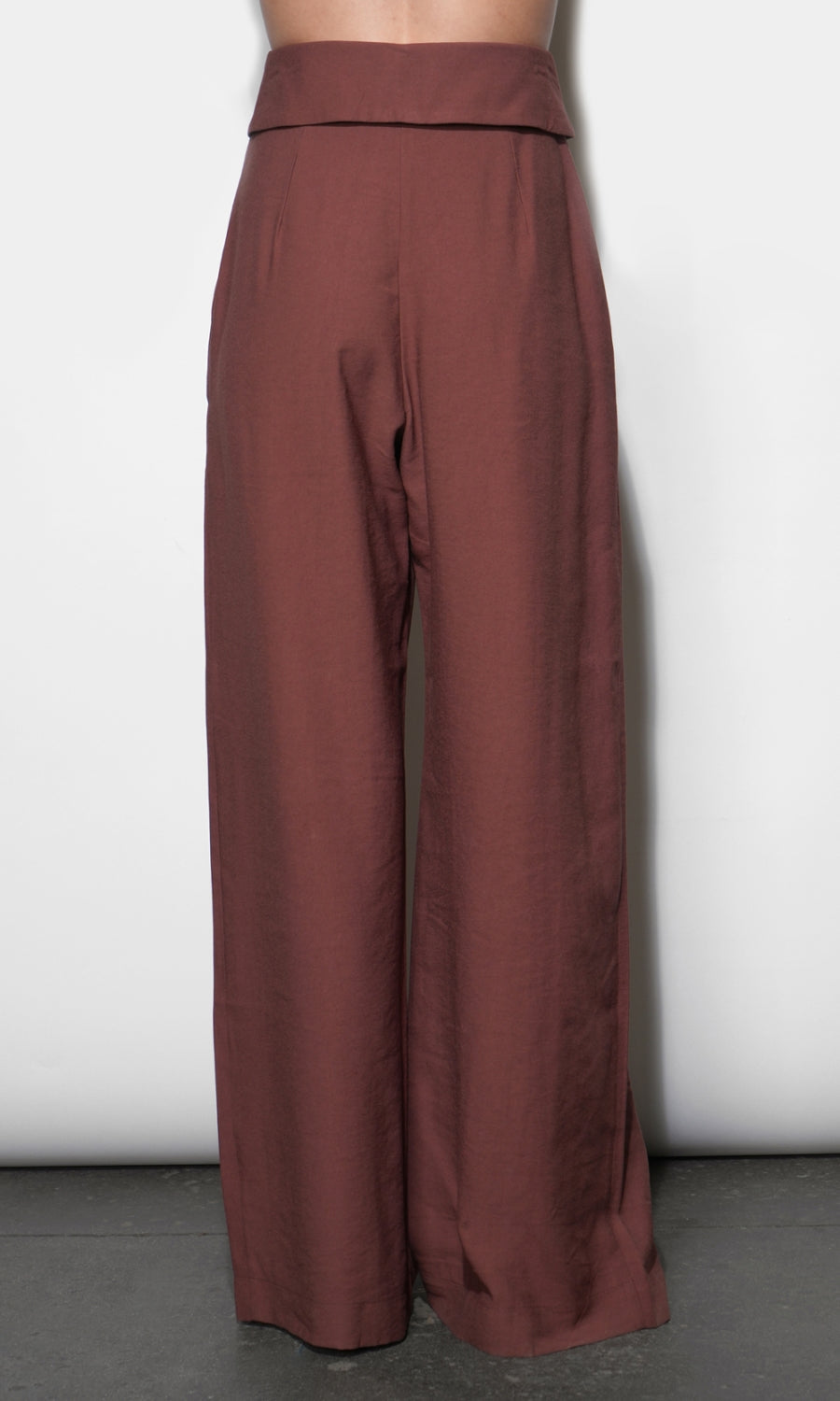 Taryn Waist Tie Detailed Wide Leg Pants